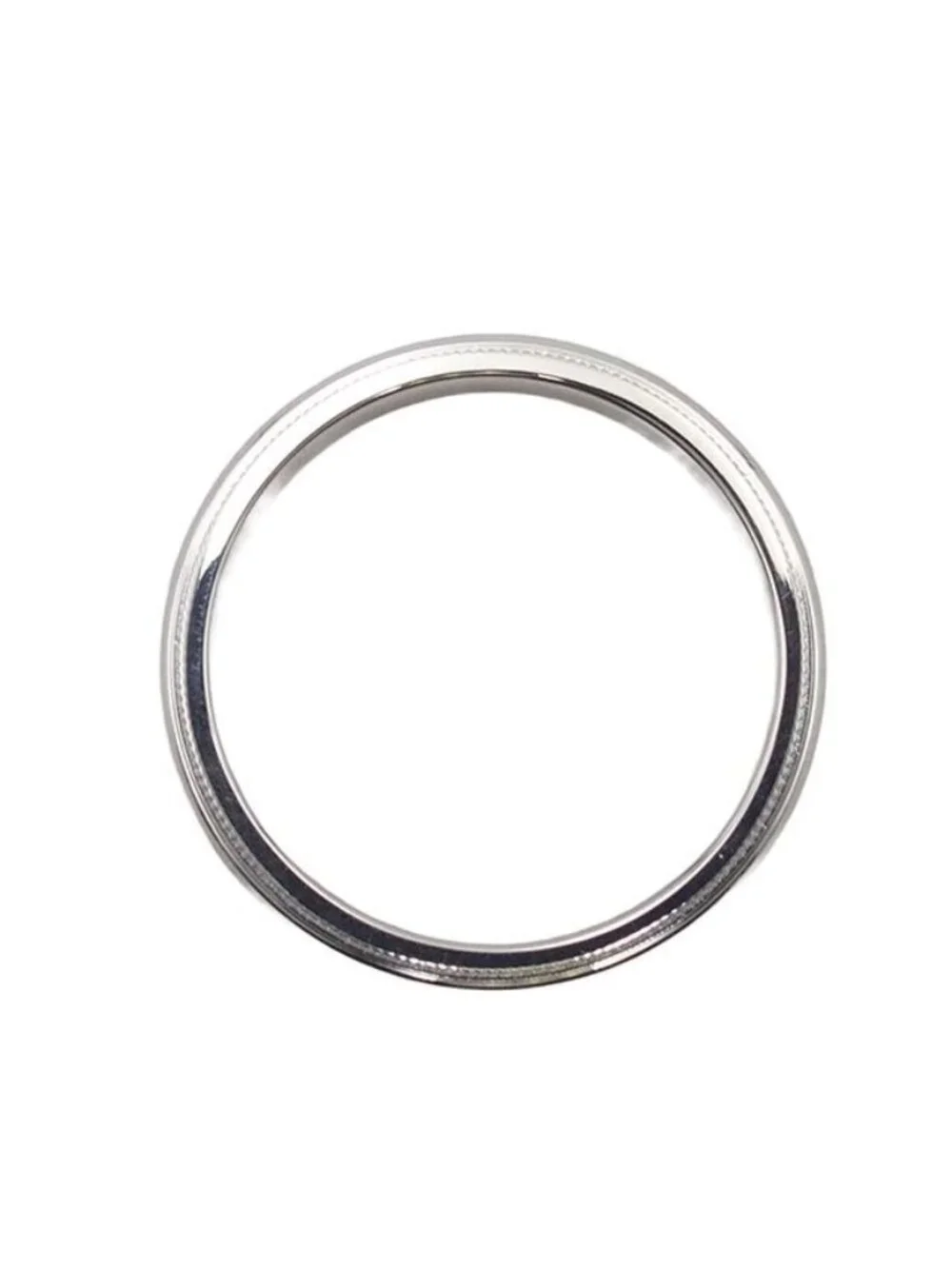 Tiffany & Co Milgrain Band Platinum 950 Ring